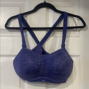 VSX Women's Heathered Purple Sports Bra
